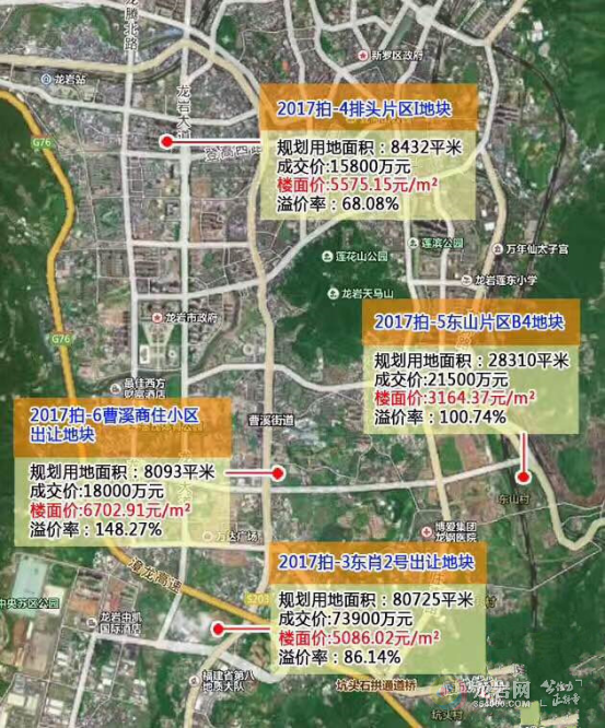 6月土拍助燃龙岩楼市 置业风景正当时! 6月1日岩城土拍再掀新浪潮 在多家竞买人多番的激烈角逐后 挂牌的四幅地块均成功拍出 毗邻交发龙岩风景的排头片区I地块 以高达68.08%的溢价率 拍出5575.15元/的楼面价 龙岩楼市势不可挡!