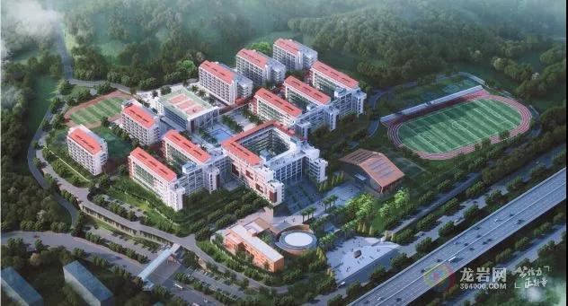 龙岩一中分校项目建设正在如火如荼进行中